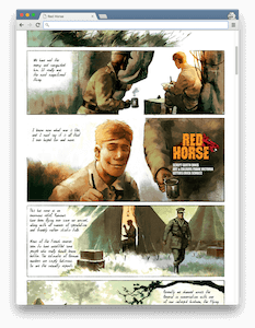 Electricomics Red Horse